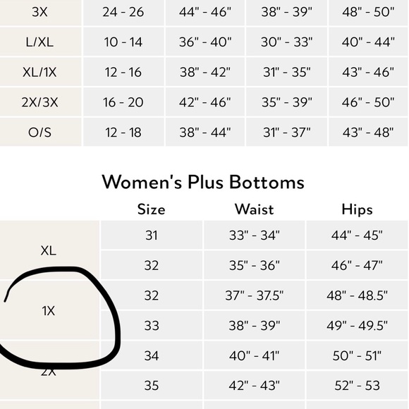 PinkBlush Front Tie Shorts 1X - Picture 4 of 4